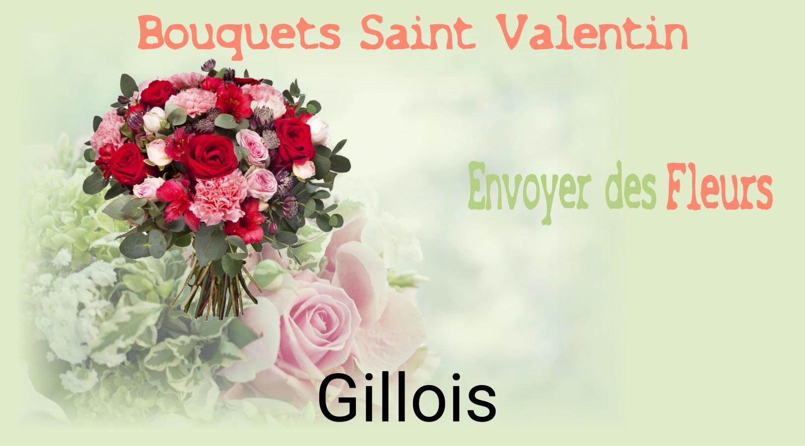 Roses de Saint-Valentin livrées à Gillois
